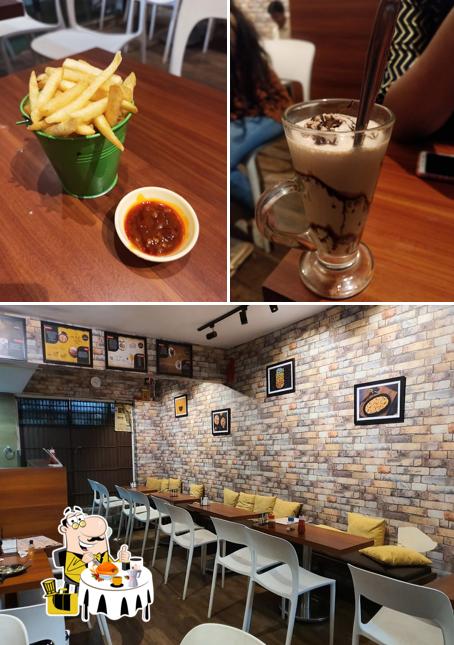 Check out the picture displaying food and interior at Pokket Cafe