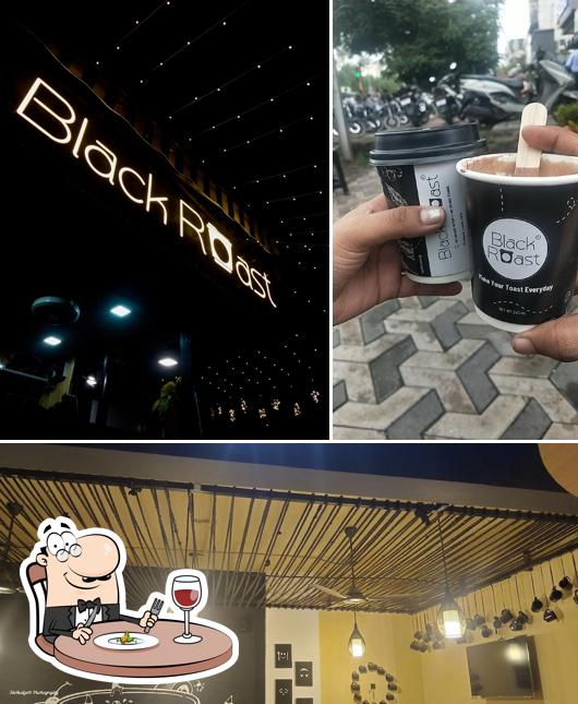 The photo of Black Roast Cafe’s food and exterior