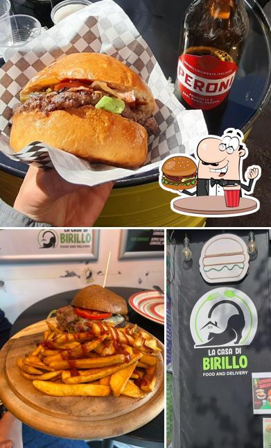 Hamburger al La casa di birillo