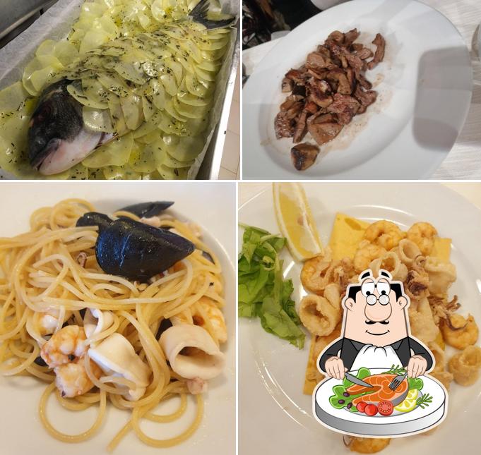 Pizzeria Ristorante Il Fornaretto serve un menu per gli amanti del pesce