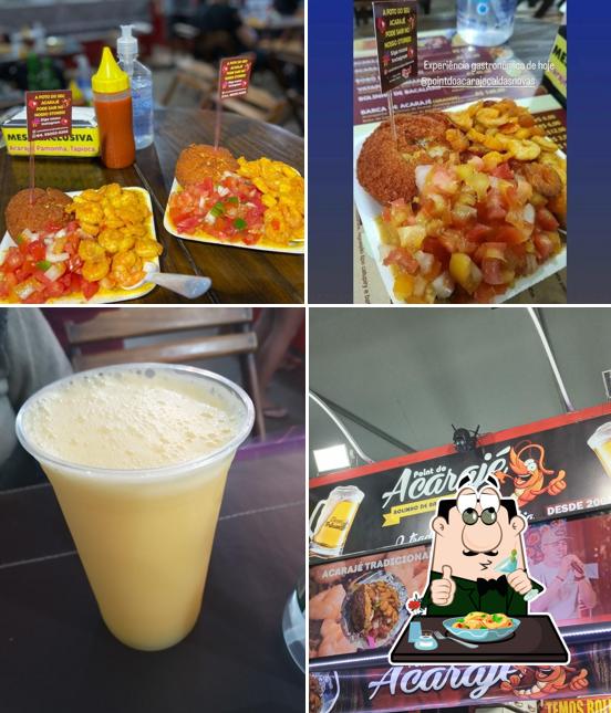 Platos en Point Do Acarajé Caldas Novas