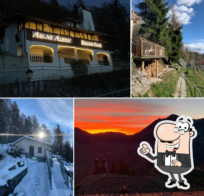 Gli esterni di Ristorante associazione Alben