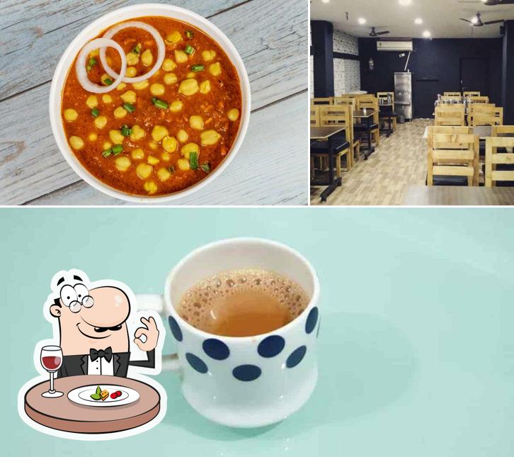 Among various things one can find food and interior at Sitaram Restaurant