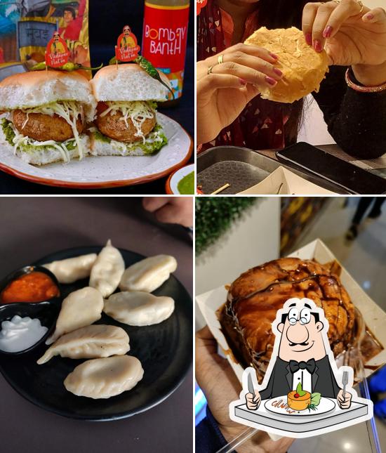 Pulled pork sandwich at Vadapav Nation