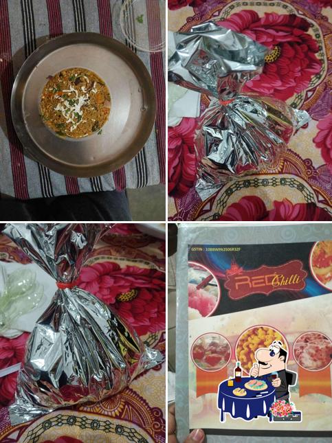 Sashimi at red chilly family restaurant