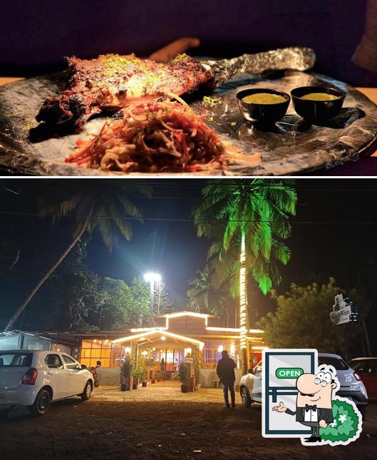 The exterior of the sawmill cafe bar