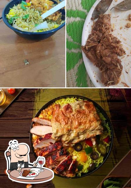 Get meat dishes at The Good Bowl