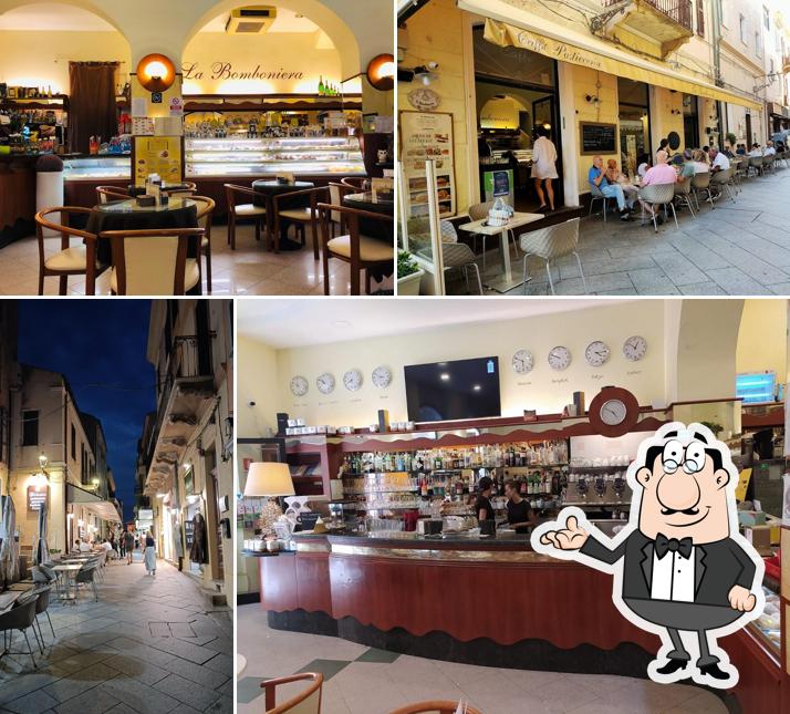 Gli interni di Bar Pasticceria La Bomboniera