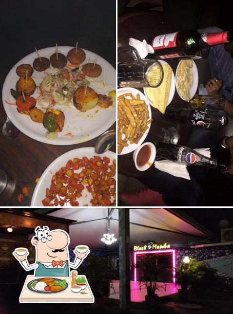 Food at Black Mamba