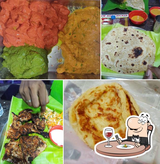 Food at Hot Chicken Restaurant