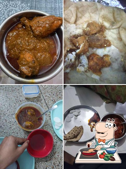 Chicken curry at Hotel Taj