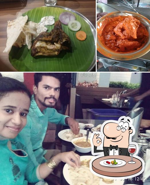 Meals at Hotel Nalanda Rich