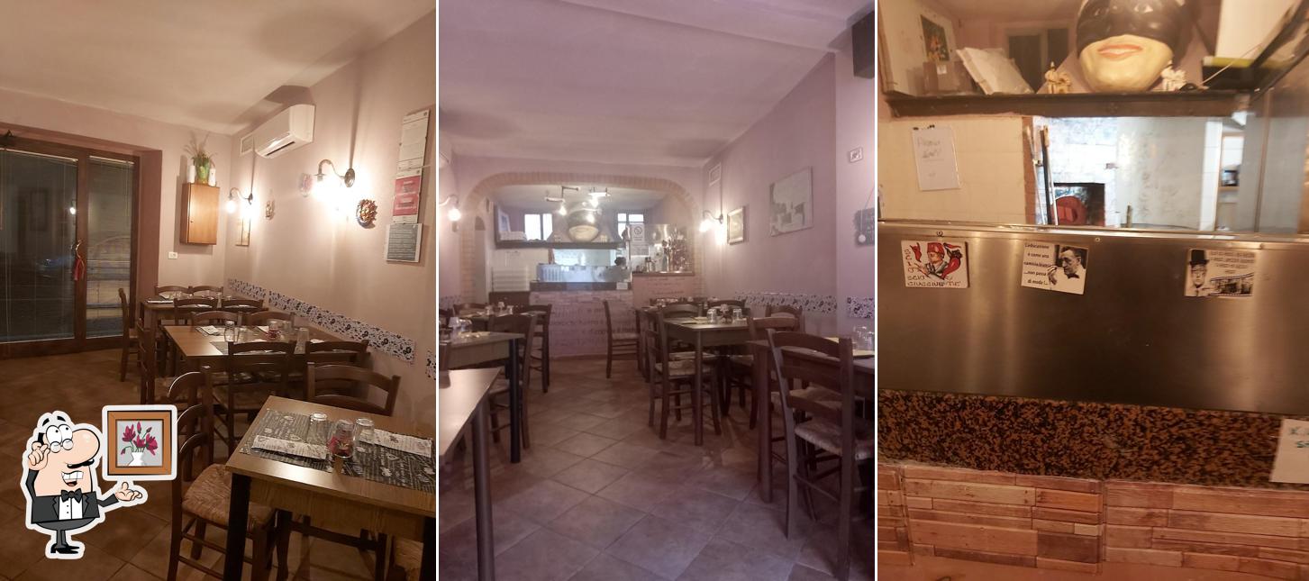 Gli interni di Pizzeria Napul'è