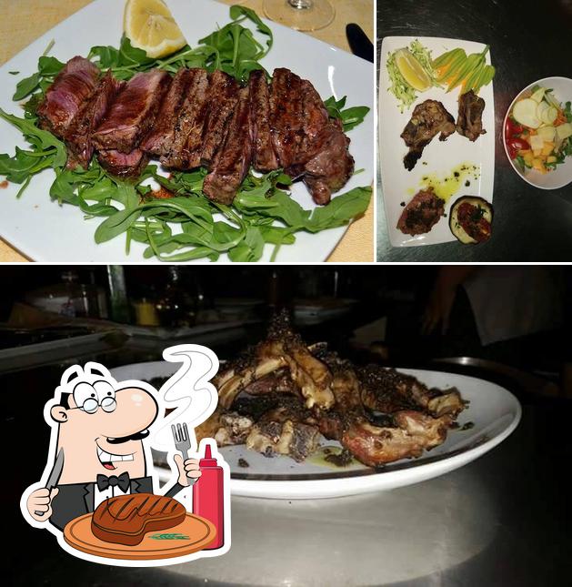 Prenditi i un pasto a base di carne a Ristorante San Felice
