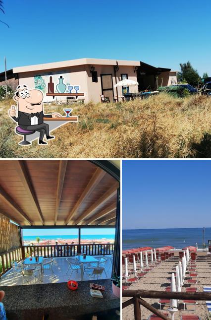 Questa è la foto che presenta la interni e esterno di Planet Beach