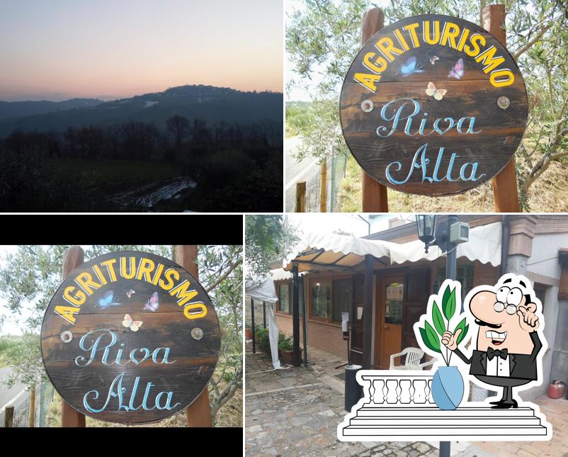 Gli esterni di Agriturismo Riva Alta