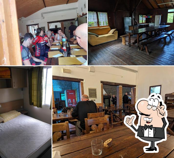 Gli interni di Camping La Martina e Bar Osteria nel Bosco