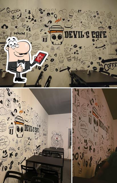 See the pic of Devil's cafe