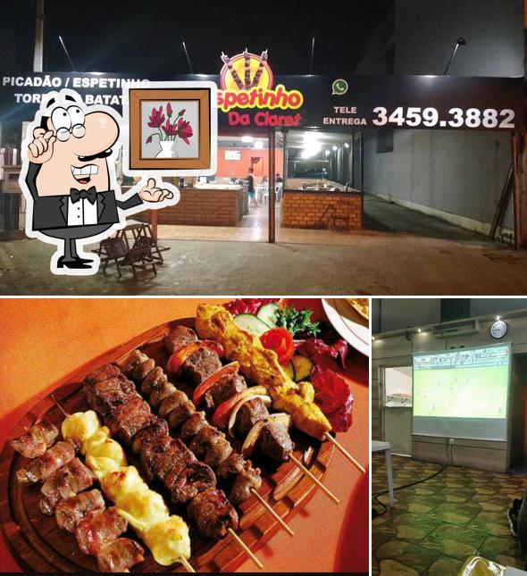 O interior do Espetinho Da Claret