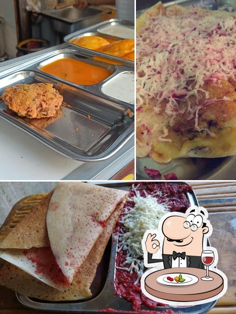 Food at Parvati Snack
