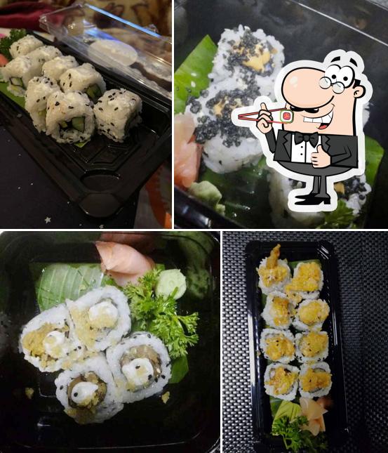 Pick different sushi options