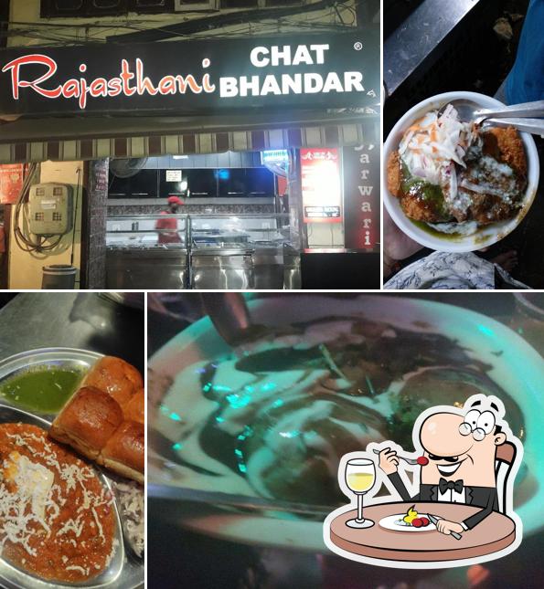 Meals at Rajasthani chat Bhandar (Katra Ahluwalia)