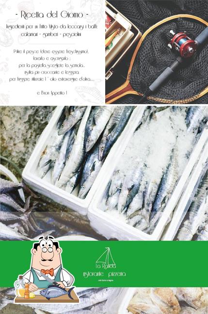 Ristorante Pizzeria La Ran propone un menu per gli amanti del pesce