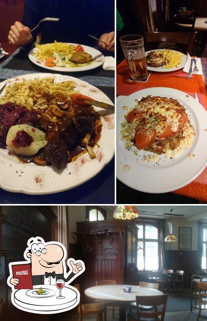 La foto di cibo e interni da Strassburgerhof