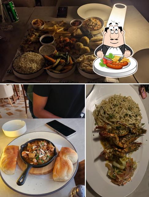Food at Thalassa Cliff