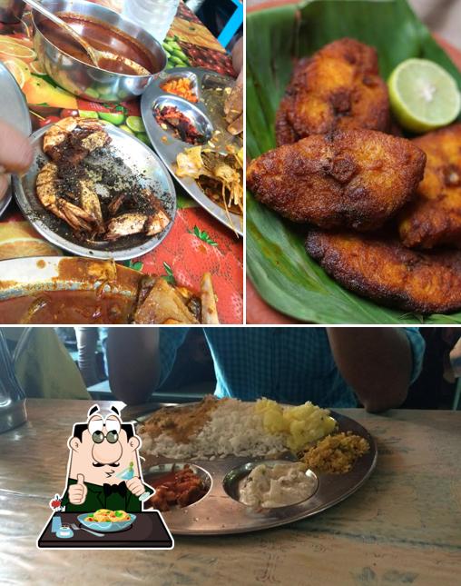 Meals at Chandran Pillai Hotel