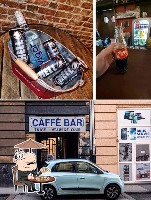 Dai un’occhiata alla immagine che mostra la esterno e cibo di Traindrivers' club