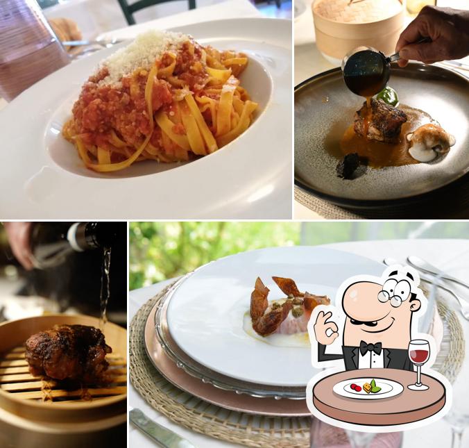 Platti al Ristorante Mangia