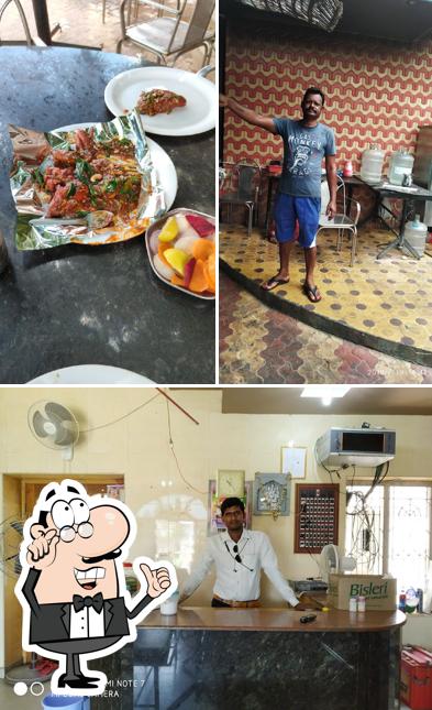Among various things one can find interior and pizza at Sri Balaji Restaurant (Subbareddy Daba)