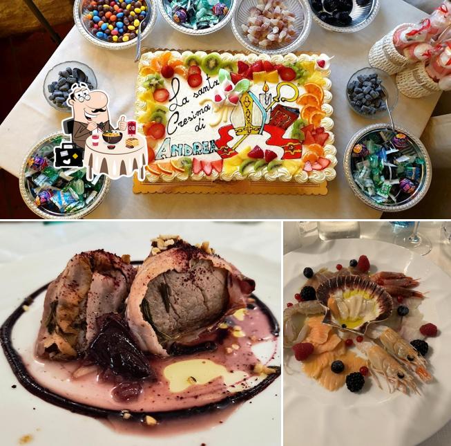 Platti al Trattoria con locanda La Rosa