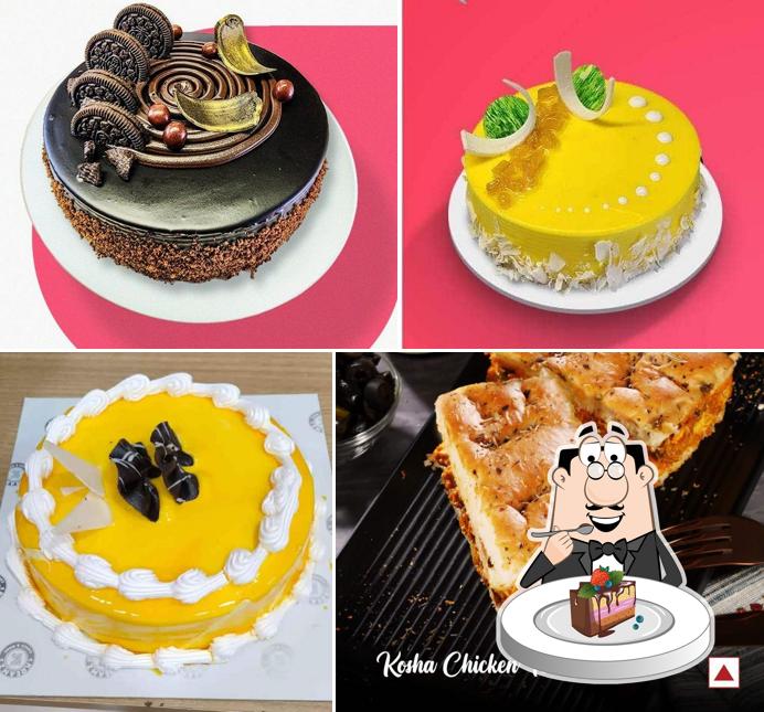 Chocolate cake at Kreamz Cakes & More