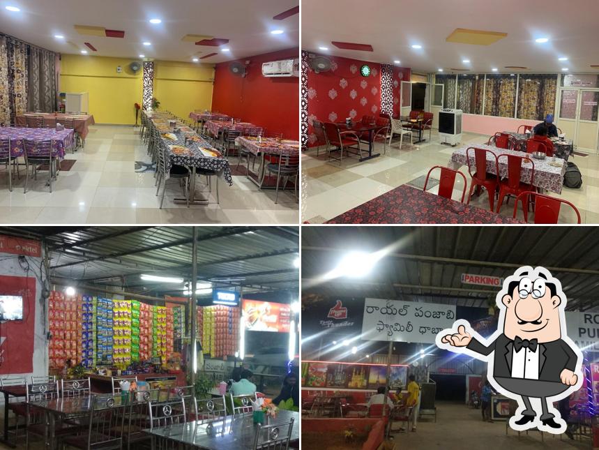 The interior of New Royal Family Dhaba & Restaurant