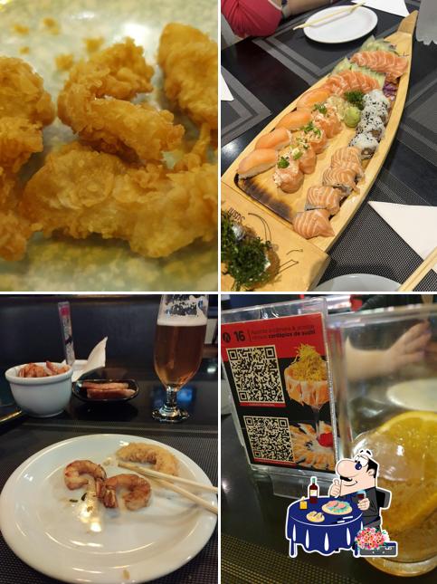 Sashimi em Katamaki Sushi