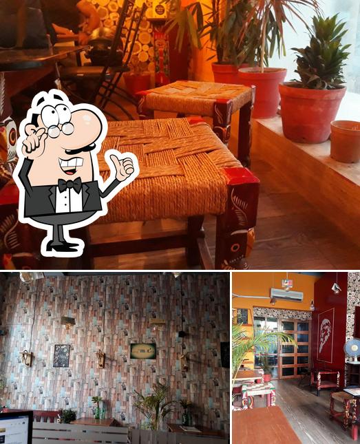 The interior of Cafe Royaal