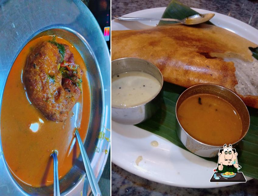 Food at Hotel Shanthi Sagar