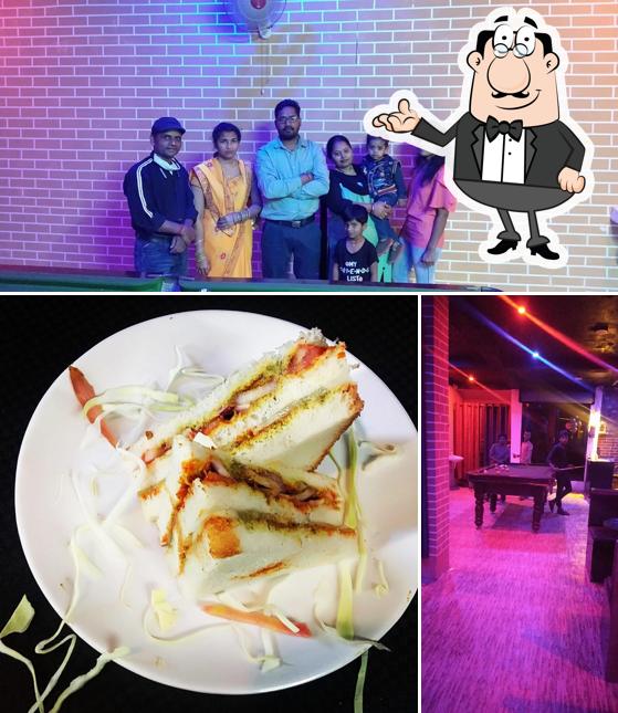 The photo of interior and dessert at BADNAAM Dubaki