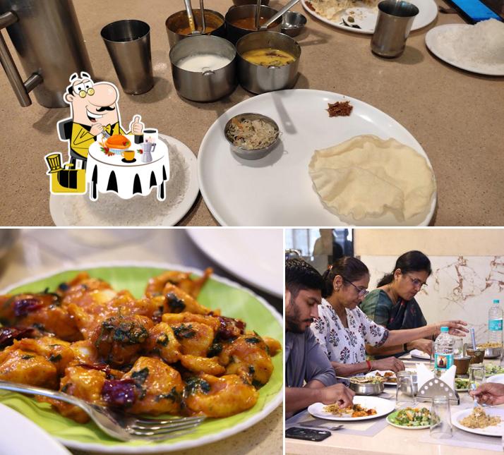Food at Brindhavan Hotel