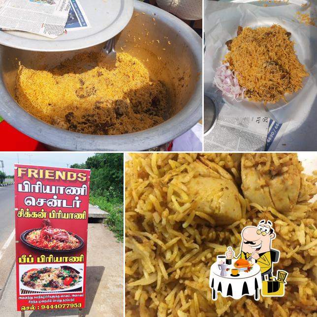 FRIENDS BRIYANI CENTER BEEF and CHICKEN