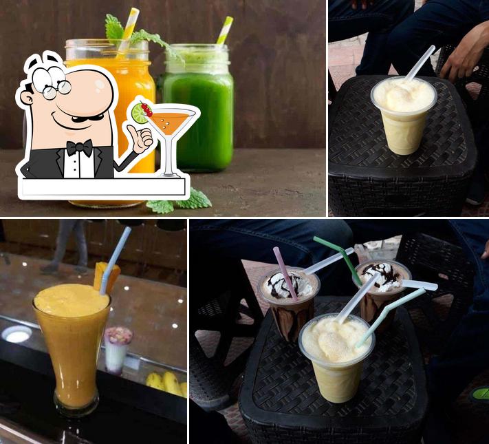 Pick a drink from the menu