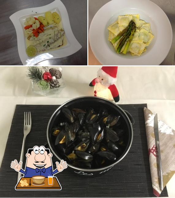 Platti al Restaurant La Nouvelle Poste