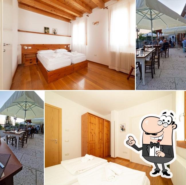 Gli interni di Locanda77