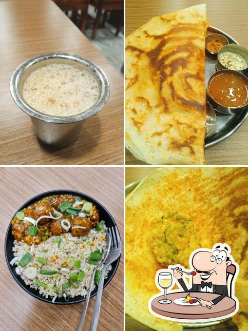 Meals at Tirupati south indian coffee house