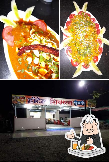 Among various things one can find food and exterior at Shivratna Hotel