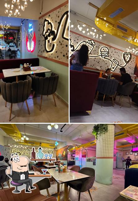 Take a seat at one of the tables at Xero Degrees