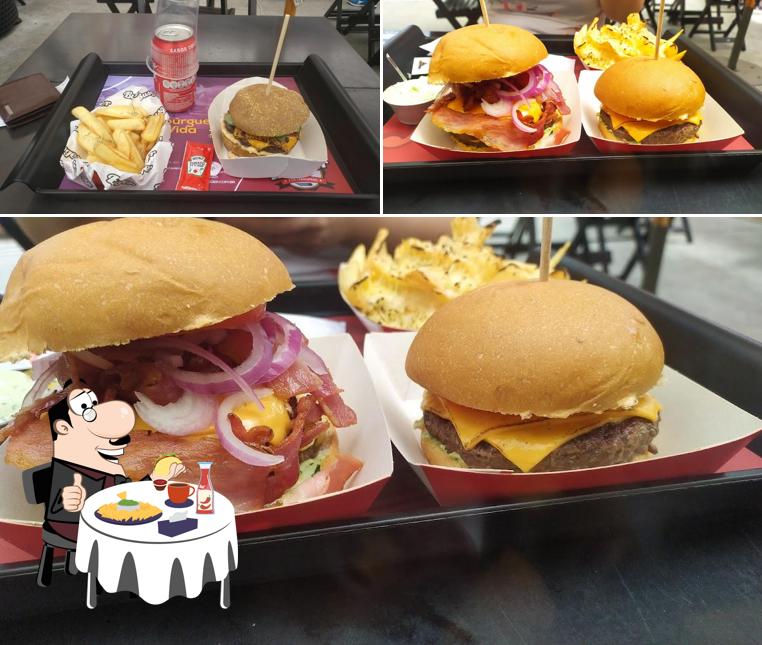 Experimente um hambúrguer no Busger