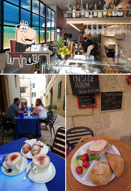 Gli interni di Blubar Bistrot